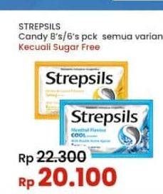Promo Harga Strepsils Candy Kecuali Sugar Free Lemon 20 gr - Indomaret