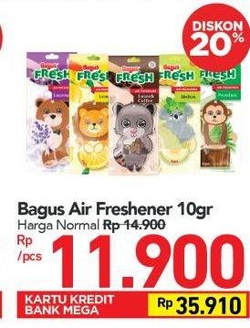 Promo Harga BAGUS Fresh Air Freshener 10 gr - Carrefour