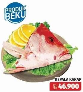 Promo Harga Kepala Ikan Kakap Merah  - Lotte Grosir