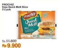 Promo Harga Prochiz Quick Melt Slice 85 gr - Indomaret