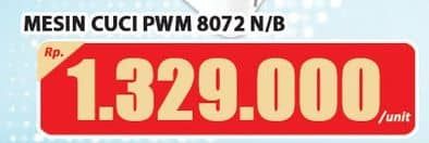 Promo Harga Polytron PWM 8072 | Mesin Cuci 2 Tabung  - Hari Hari