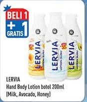 Promo Harga LERVIA Lotion Milk, Avocado, Honey 200 ml - Hypermart