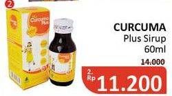 Promo Harga CURCUMA PLUS Suplemen Makanan 60 ml - Alfamidi