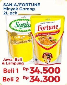 Promo Harga Sania/Fortune Minyak Goreng  - Indomaret