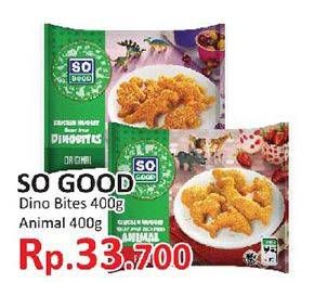 Promo Harga So Good Chicken Nugget Animal/ Alphabet  - Yogya