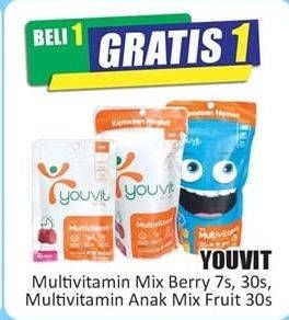 Promo Harga YOUVIT Multivitamin Anak/Gummy Vit  - Hari Hari