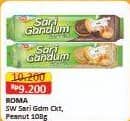 Promo Harga Roma Sari Gandum Susu Cokelat, Peanut Butter 115 gr - Alfamart