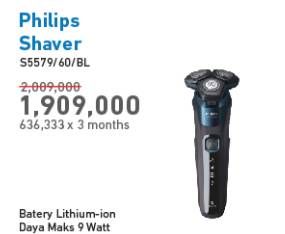 Promo Harga PHILIPS S5579 Electric Shaver  - Electronic City