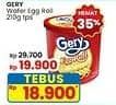 Promo Harga Gery Egg Roll 210 gr - Indomaret