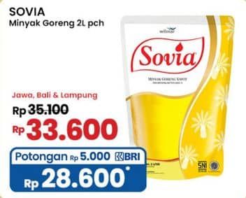 Promo Harga Sovia Minyak Goreng 2000 ml - Indomaret