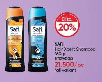 Promo Harga Safi Hair Xpert Shampoo All Variants 160 ml - Guardian