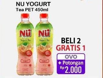 Promo Harga NU Yogurt Tea 450 ml - Alfamart