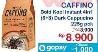 Promo Harga Caffino Dark Cappuccino 4 in 1  per 9 pcs 25 gr - Indomaret