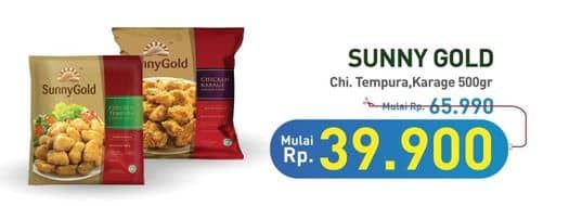 Promo Harga Sunny Gold Chicken Karage/Tempura  - Hypermart