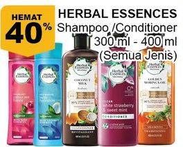 Promo Harga HERBAL ESSENCE Shampoo All Variants 300 ml - Giant