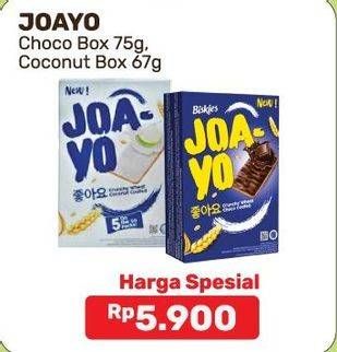 Promo Harga BISKIES Joayo Choco, Coconut 67 gr - Alfamart
