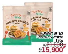 Promo Harga Yummy Bites Pancakes & Waffle Mix 130 gr - LotteMart