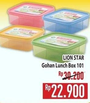 Promo Harga Lion Star Lunch Box Gohan  - Hypermart