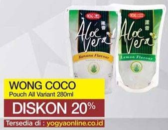 Promo Harga WONG COCO Aloe Vera 280 gr - Yogya
