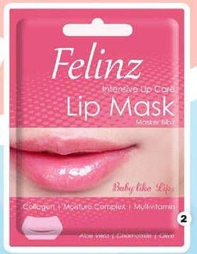 Promo Harga FELINZ Lip Mask per 2 pcs - Guardian
