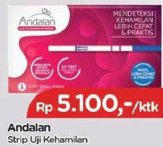 Promo Harga ANDALAN Pregnancy Test Midstream  - TIP TOP