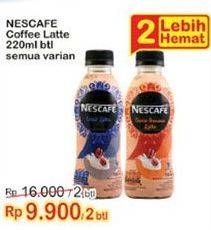 Promo Harga Nescafe Smoovlatte All Variants per 2 botol 220 ml - Indomaret
