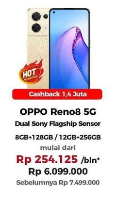 Promo Harga Oppo Reno8 5G  - Erafone