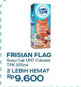Promo Harga Frisian Flag Susu UHT Purefarm Swiss Chocolate 225 ml - Indomaret