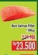 Promo Harga Salmon Fillet per 100 gr - Hypermart