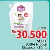 Promo Harga Sleek Baby Bottle, Nipple and Accessories Cleanser 450 ml - Alfamidi