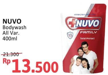 Promo Harga Nuvo Body Wash All Variants 450 ml - Alfamidi