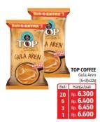 Promo Harga Top Coffee Gula Aren per 9 sachet 22 gr - Lotte Grosir