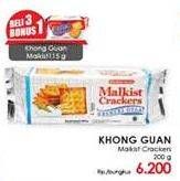 Promo Harga KHONG GUAN Malkist Crackers 200 gr - LotteMart
