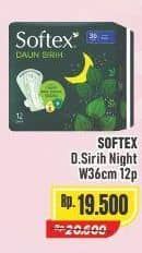 Promo Harga Softex Daun Sirih 36cm 12 pcs - Alfamart