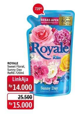 Promo Harga SO KLIN Royale Parfum Collection Sunny Day, Sweet Floral 800 ml - Alfamidi