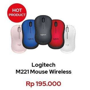 Promo Harga Logitech M221 Mouse Wireless  - Erafone