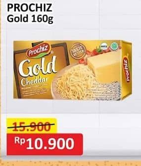 Promo Harga Prochiz Gold Cheddar 160 gr - Alfamart