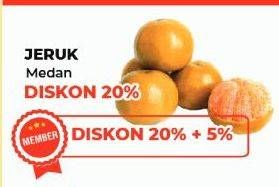 Promo Harga Jeruk Medan per 100 gr - Yogya