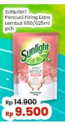 Promo Harga Sunlight Pencuci Piring Extra Lembut 650 ml - Indomaret