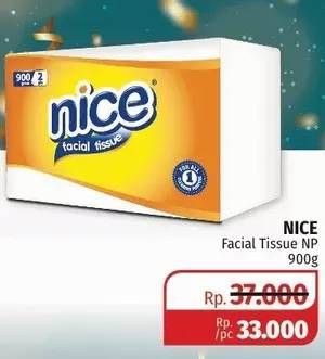 Promo Harga NICE Facial Tissue Non Perfumed 900 gr - Lotte Grosir