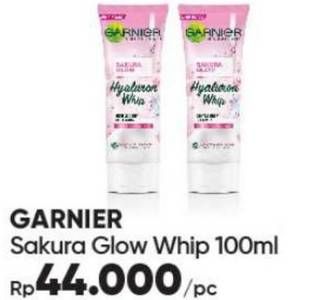Promo Harga Garnier Sakura White Gentle Deep Whip Foam  - Guardian