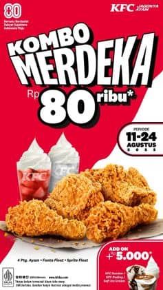 Promo Harga Kombo Merdeka  - KFC