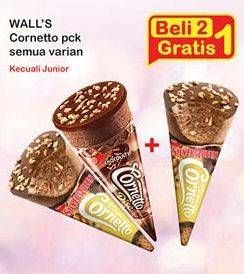 Promo Harga WALLS Cornetto All Variants per 2 pcs - Indomaret