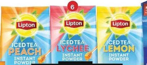 Promo Harga Lipton Iced Tea Peach, Lychee, Lemon 510 gr - Carrefour