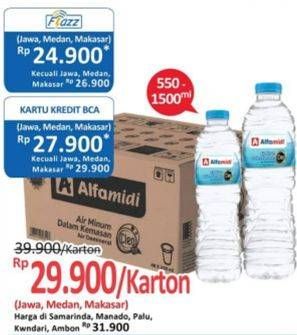 Promo Harga ALFAMIDI Air Mineral  - Alfamidi