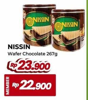 Promo Harga Nissin Wafers Chocolate 267 gr - Yogya