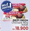 Promo Harga DELFI Orion Choco Pie 180 gr - LotteMart