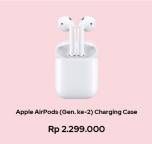 Promo Harga Apple AirPods Charging Case Generasi Ke-2  - Erafone