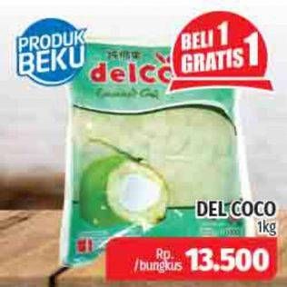 Promo Harga DELCOCO Coconut Gel 1 kg - Lotte Grosir