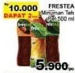 Promo Harga FRESTEA Minuman Teh Green Honey, Original 500 ml - Giant